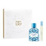 Dolce & Gabbana Light Blue Capri in Love Pour Homme 100ml EDP Spray / Light Blue Pour Homme 10ml EDT Travel Spray