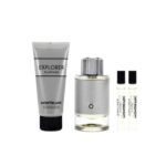 Montblanc Explorer Platinum 100ml EDP Spray / 7.5ml EDP x2 / 100ml All-Over Shower Gel