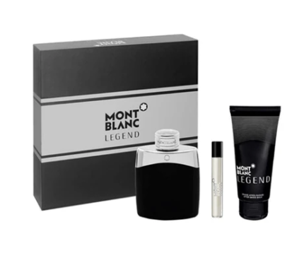 Montblanc Legend 100ml EDT Spray / 100ml All-Over Shower Gel / 7.5ml EDT Spray