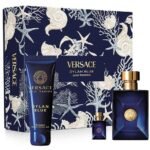 Versace Pour Homme Dylan Blue Gift Set 100ml EDT + 150ml Shower Gel + 5ml EDT